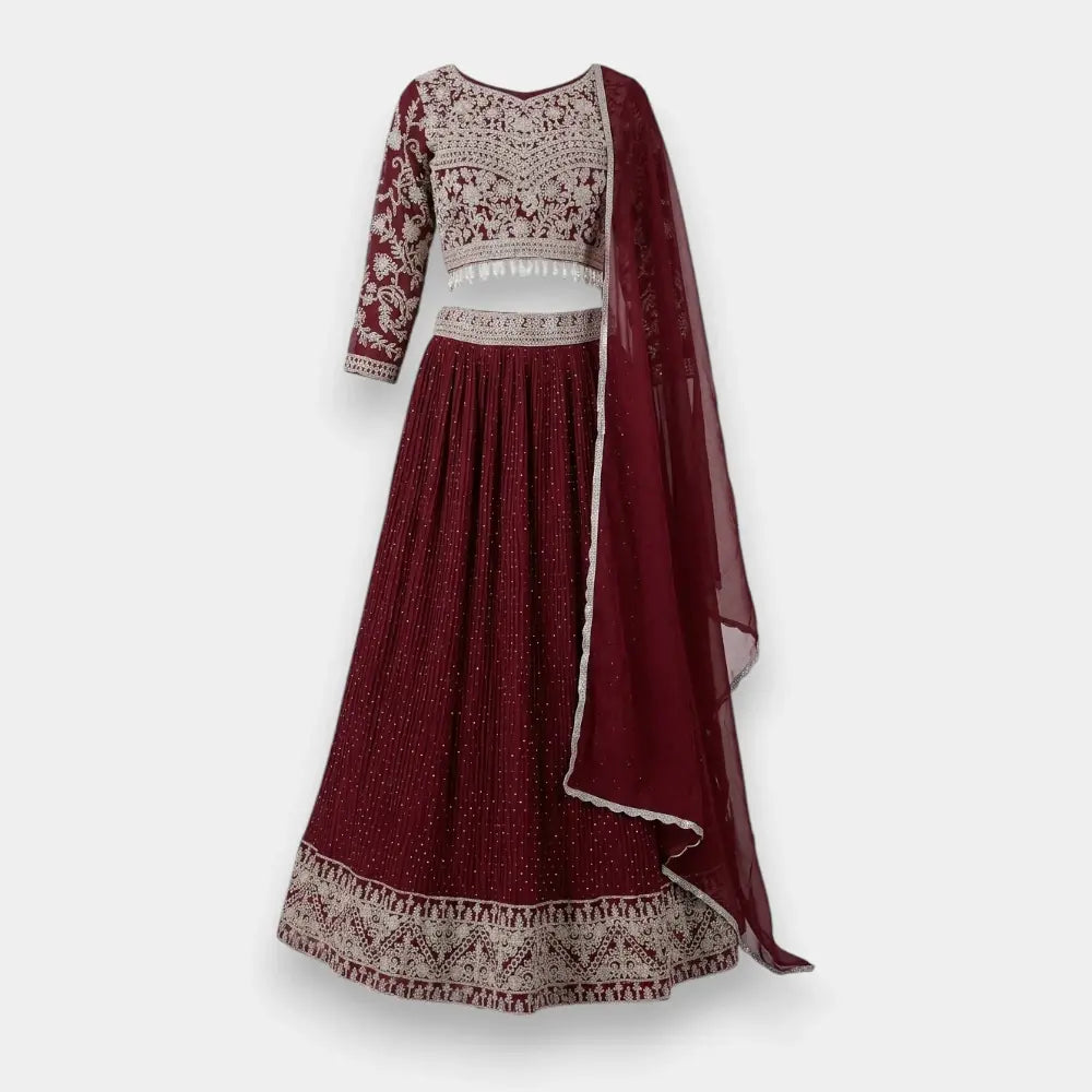 Lehenga Choli Party Wear Ladies Kurthi -Size 38