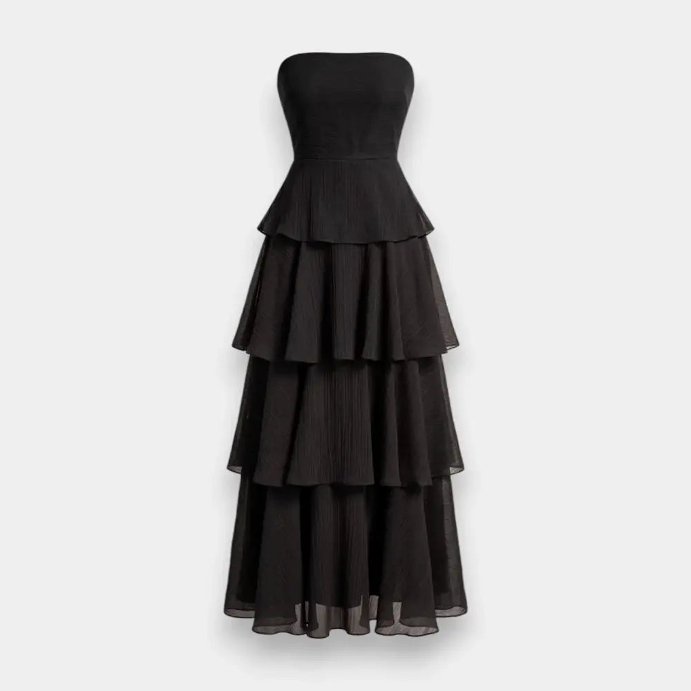 Sleeveless Strapless Long Dress for Women