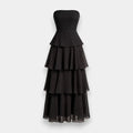 Sleeveless Strapless Long Dress for Women