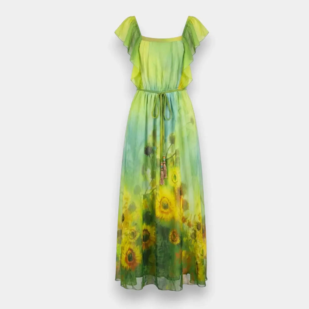 Floral Long Dress – Fits 50kg to 80kg