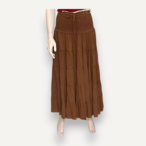 2 IN 1 Long Skirt - Free Size