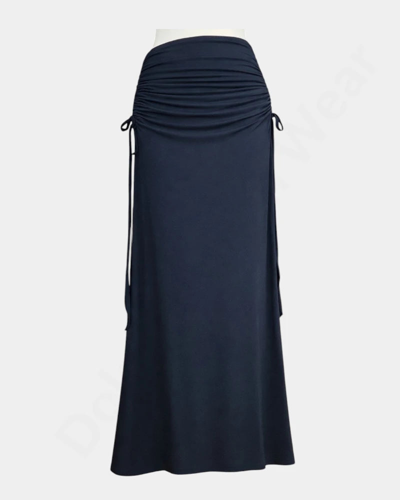2 In 1 Women's Black Mermaid Skirt – Perfect Party Wear Dress