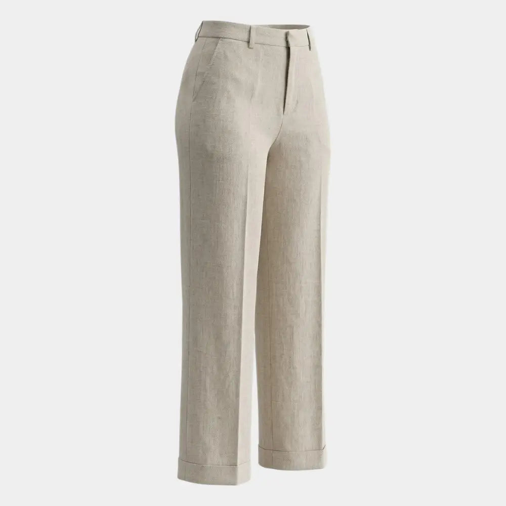 Women's Cotton Formal Pants – Smart Office Wear Trousers