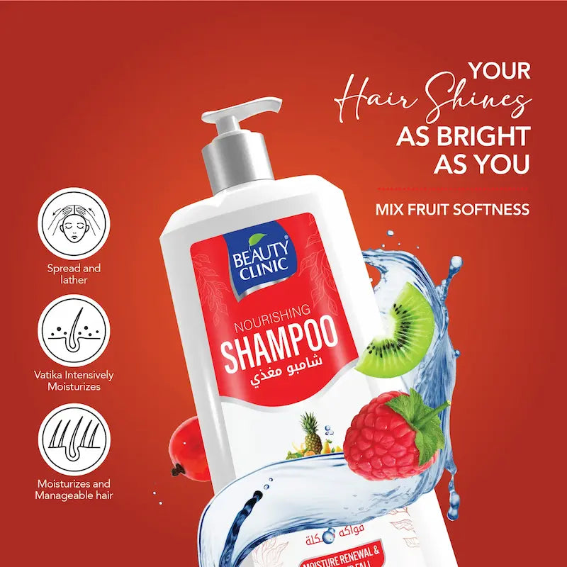 Beauty Clinic Shampoo 750ml – Mix Fruit