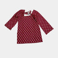 Ladies Short Kurti with Long Sleeves – Ethnic Wear