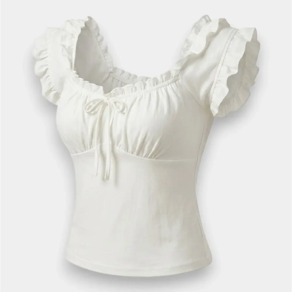 Women's Summer Crop Top – Tops & Blouses- Free Size Fit For Xs to M