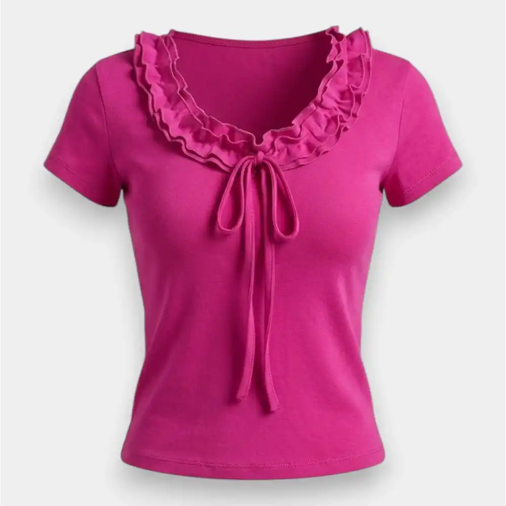 Women's Summer Crop Top – Stylish Blouse- Small To large