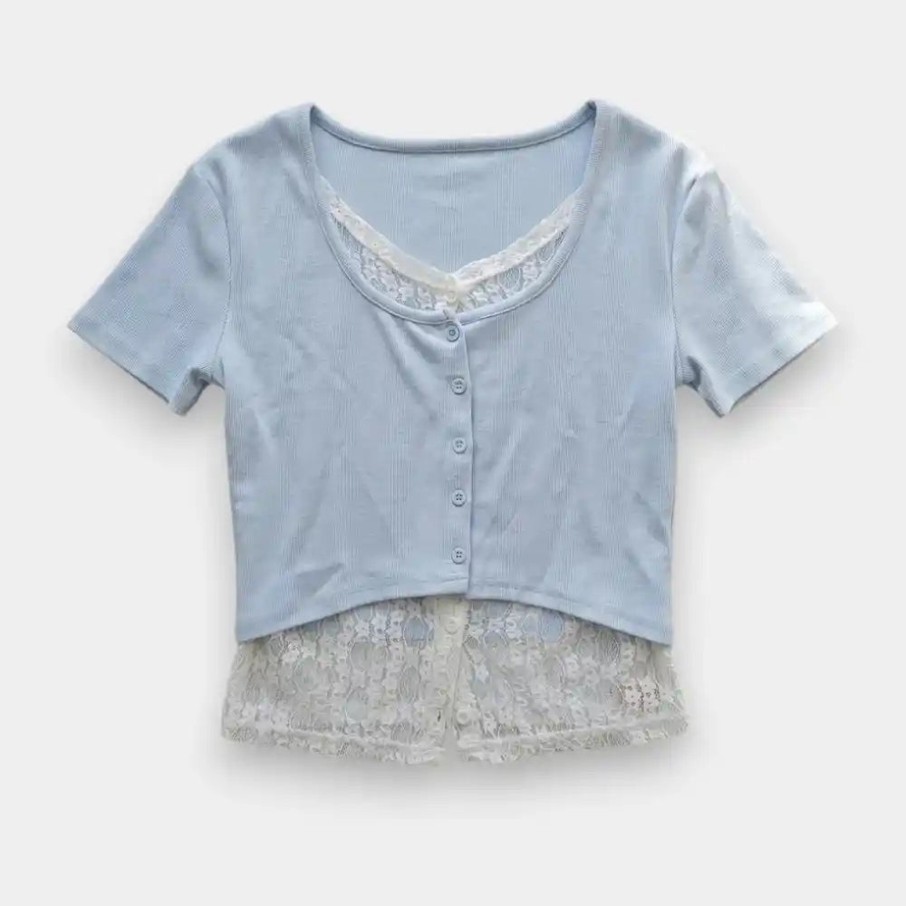 Women's Summer Slim Fit Top- Size Xs To M