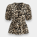 Women's Animal Print T-Shirt – Summer Tops & Blouses