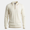 Men's Cotton Polo Zip Neck Shirt
