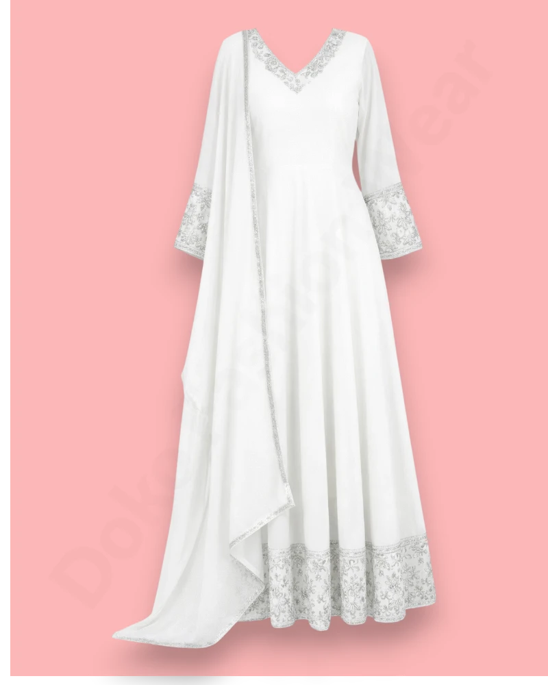 v Gown V gown kurthi Perfect for Party Ladies Kurthi