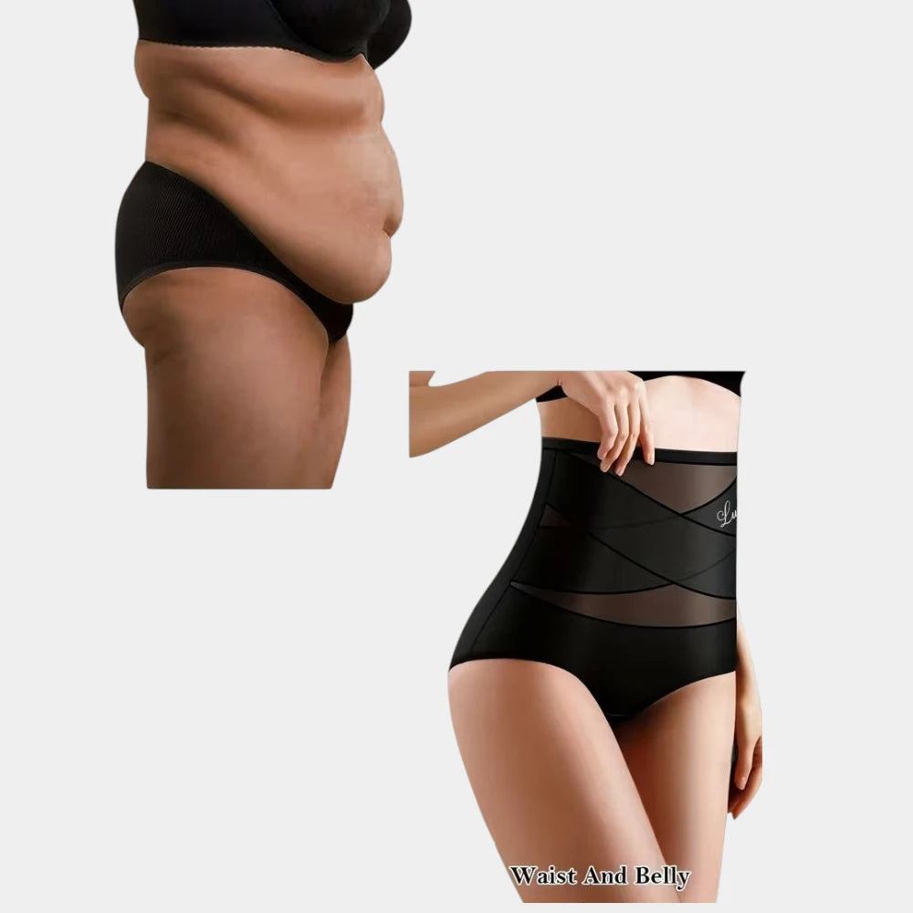 Women's High-Waisted Seamless Underwear – Hip Lifting & Breathable