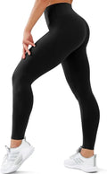 High Waisted Leggings for Women Tummy Control Buttery Soft Yoga, Gym Workout Running Leggings