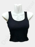 Women Fitted Sleeveless Tank Top