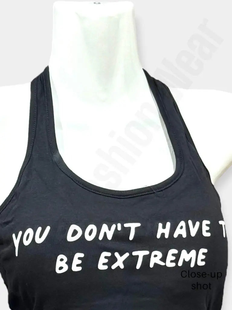 Summer Two-Piece T-shirt For Woman | Color Black