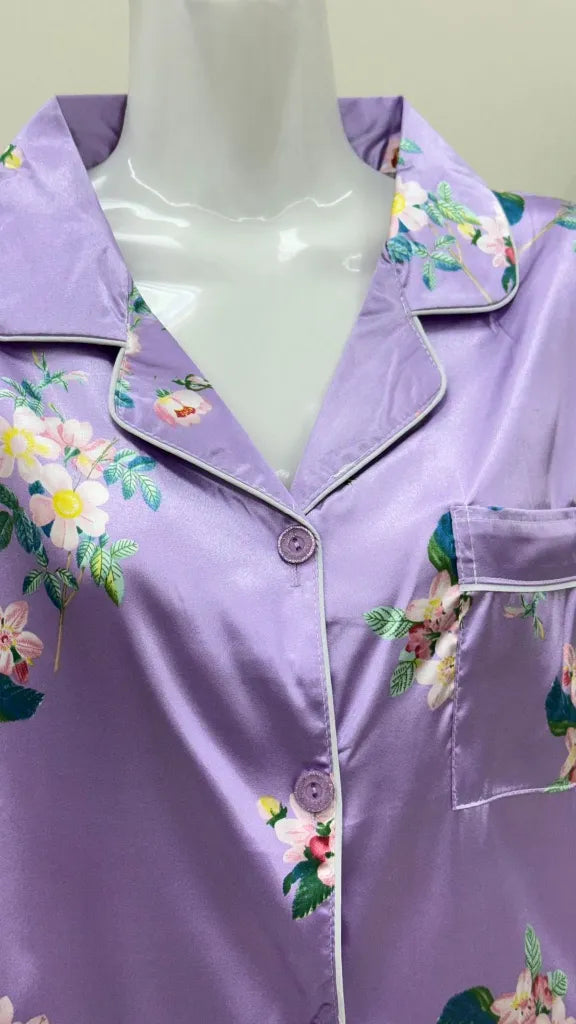 Ladies Short Suit Night Dress Loungewear