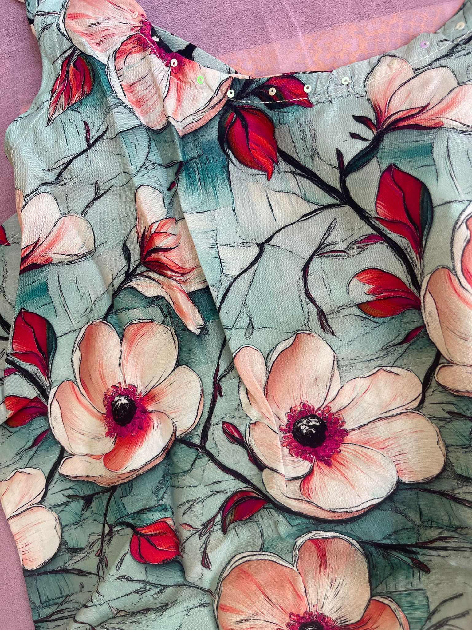 Cord Set  Sleeveless kurtha Ladies Kurthi