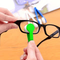 Eyeglass Cleaning Brush Set – 2 Brushes + 3 Microfiber Cloths