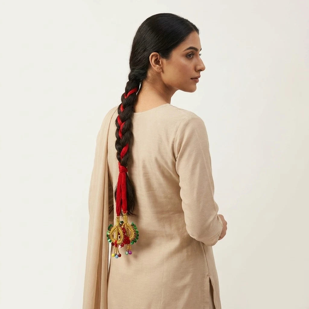 Ethnic Lacha Hair Dori for Women in Qatar
