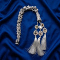 Silver Colour Paranda Hair Accessory in Qatar