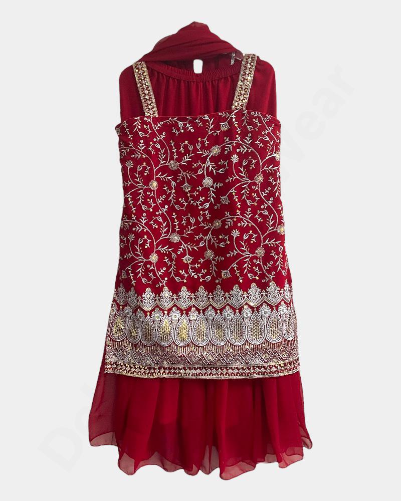 Gharara set Elegant Gharara Set Half Sleeve Ladies Kurthi|