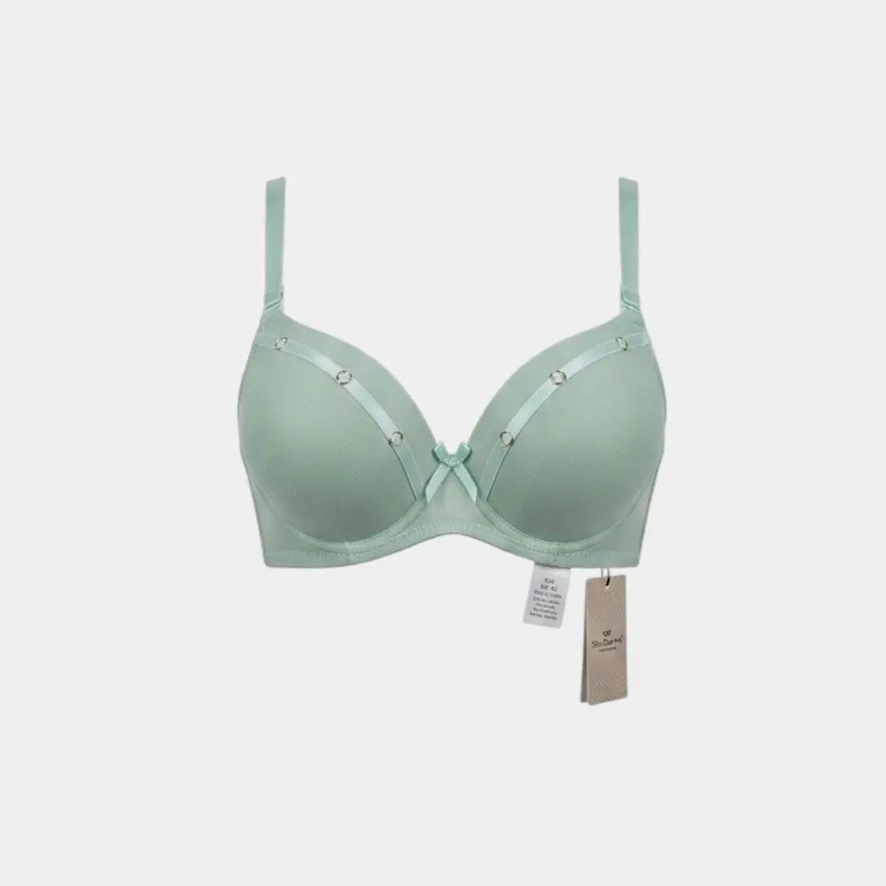 Premium Double Push-Up Bra with Ring Detail - Size 40/90