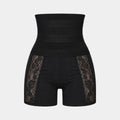 Women's High-Waist Tummy Control Lace Shapewear Shorts