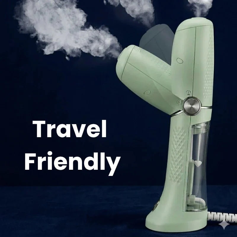 BaByliss GSC24SDE 1200W Dual Voltage Travel Garment Steamer Handheld Compact - Dohans Essentials - qatar