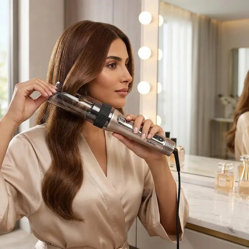 جهاز تصفيف الشعر الـ هوائي الدوار التلقائي Secret Air من BaByliss موديل C6688SDE