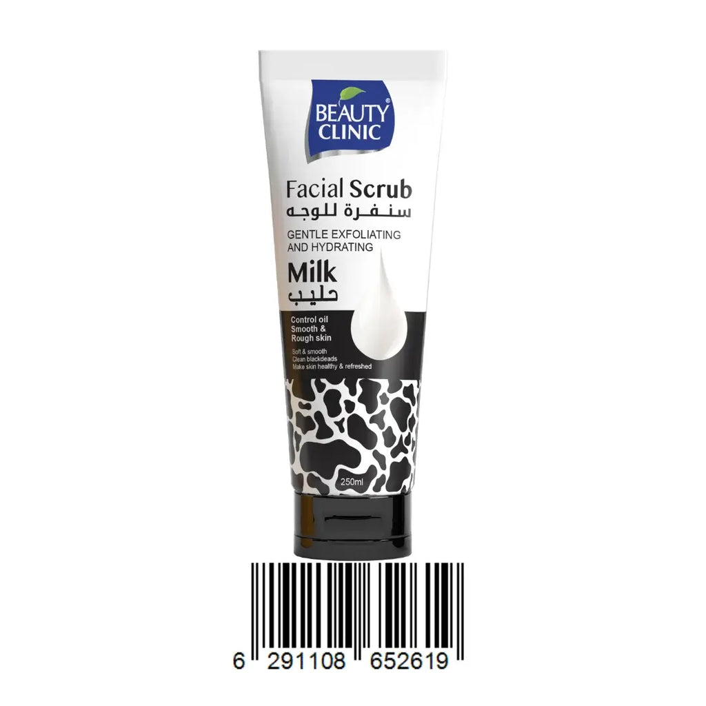 Beauty Clinic Face & Body Scrub 250ml – Milk