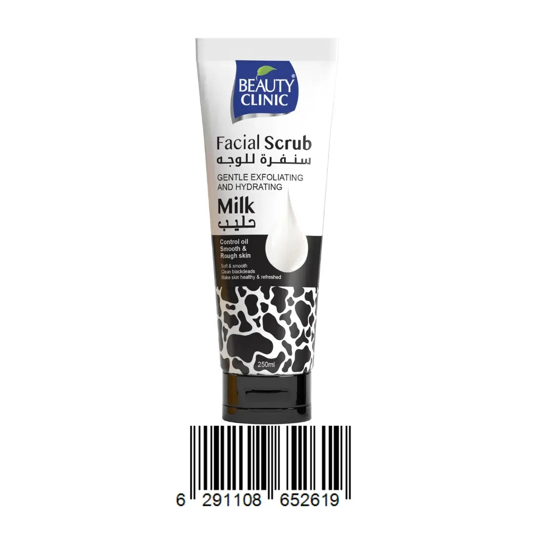 Beauty Clinic Face & Body Scrub 250ml – Milk