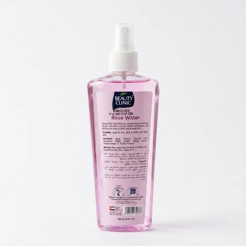 Beauty Clinic Rose Water 250ml – Refreshing & Hydrating