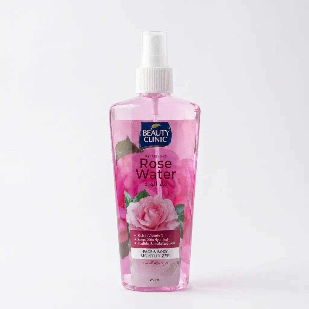 Beauty Clinic Rose Water 250ml – Refreshing & Hydrating