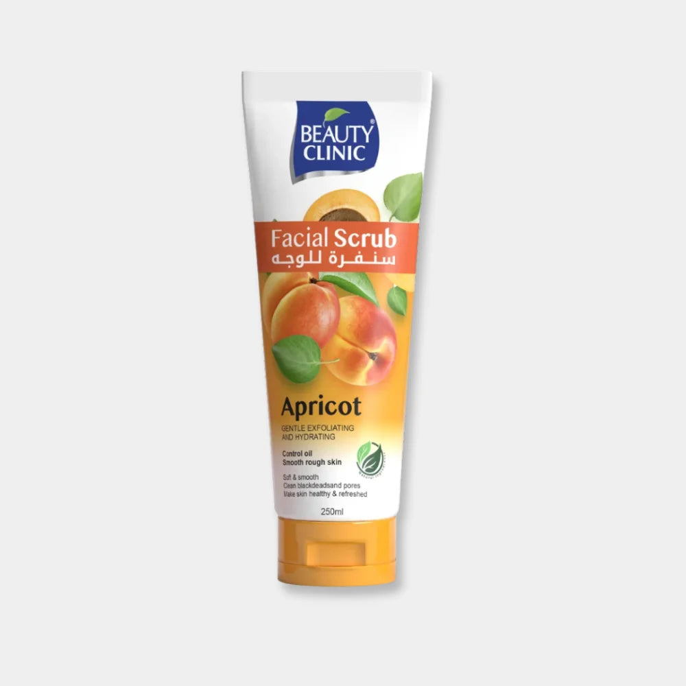Beauty Clinic Face & Body Scrub 250ml – Apricot