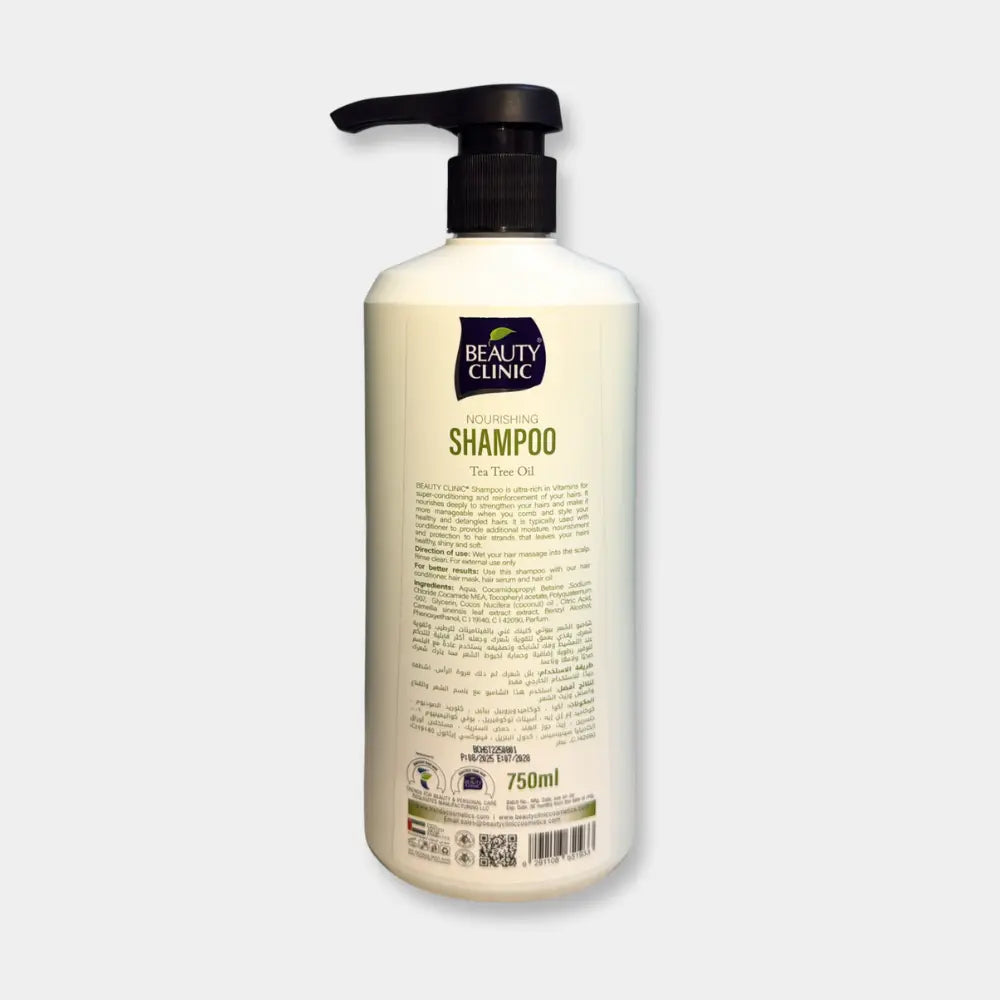 Beauty Clinic Shampoo 750ml – Tea Leaves