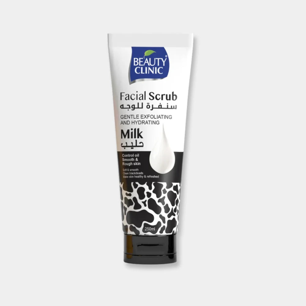 Beauty Clinic Face & Body Scrub 250ml – Milk