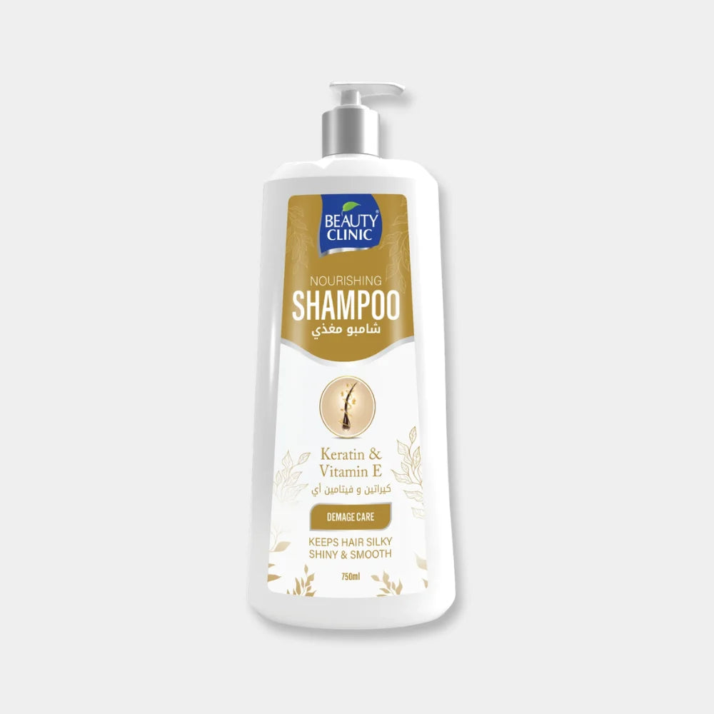 Beauty Clinic Shampoo 750ml – Keratin & Vitamin E