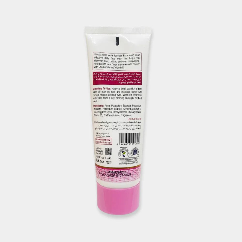 Ujooba Face Wash 100ml – Extra White