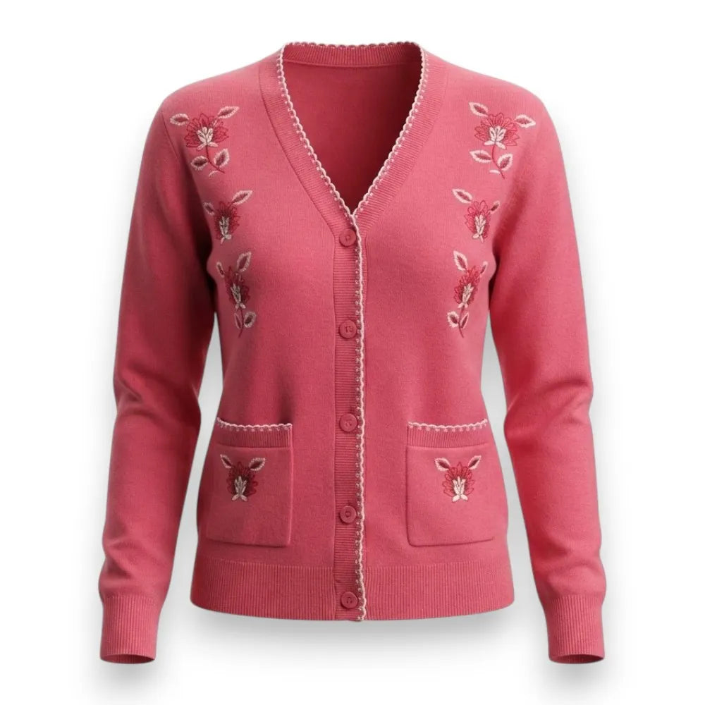 Sweter For Winter Knit V-neck Cardigan Jackets & Hoodies | Size L