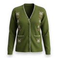 Sweater For Winter Knit V-neck Cardigan Jackets & Hoodies