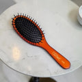 Eurostil 03298 Large Oval Wooden Hair Brush - Dohans Essentials - qatar
