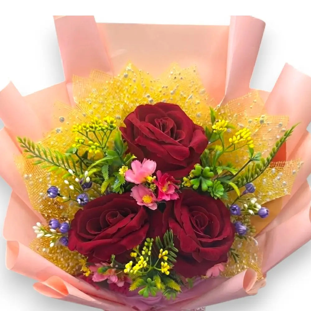 Artificial Flower Bouquet – Decorative Floral Gift