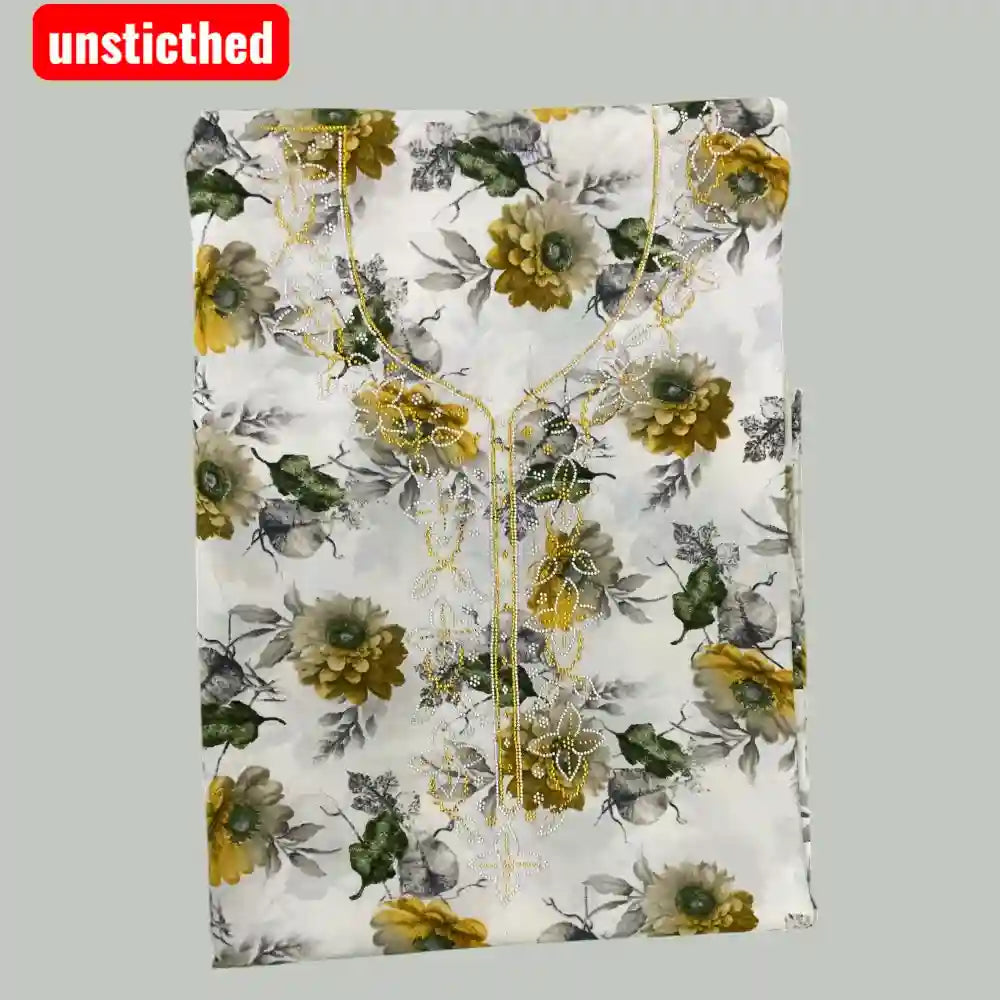 Jalabiya Unstitched Cloth - Premium Fabric for Traditional Wear Qatar