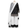 Rajasthani Black Short Kurthi Set