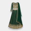 Lehenga Choli with Shawl 3-Piece Set – Size XL