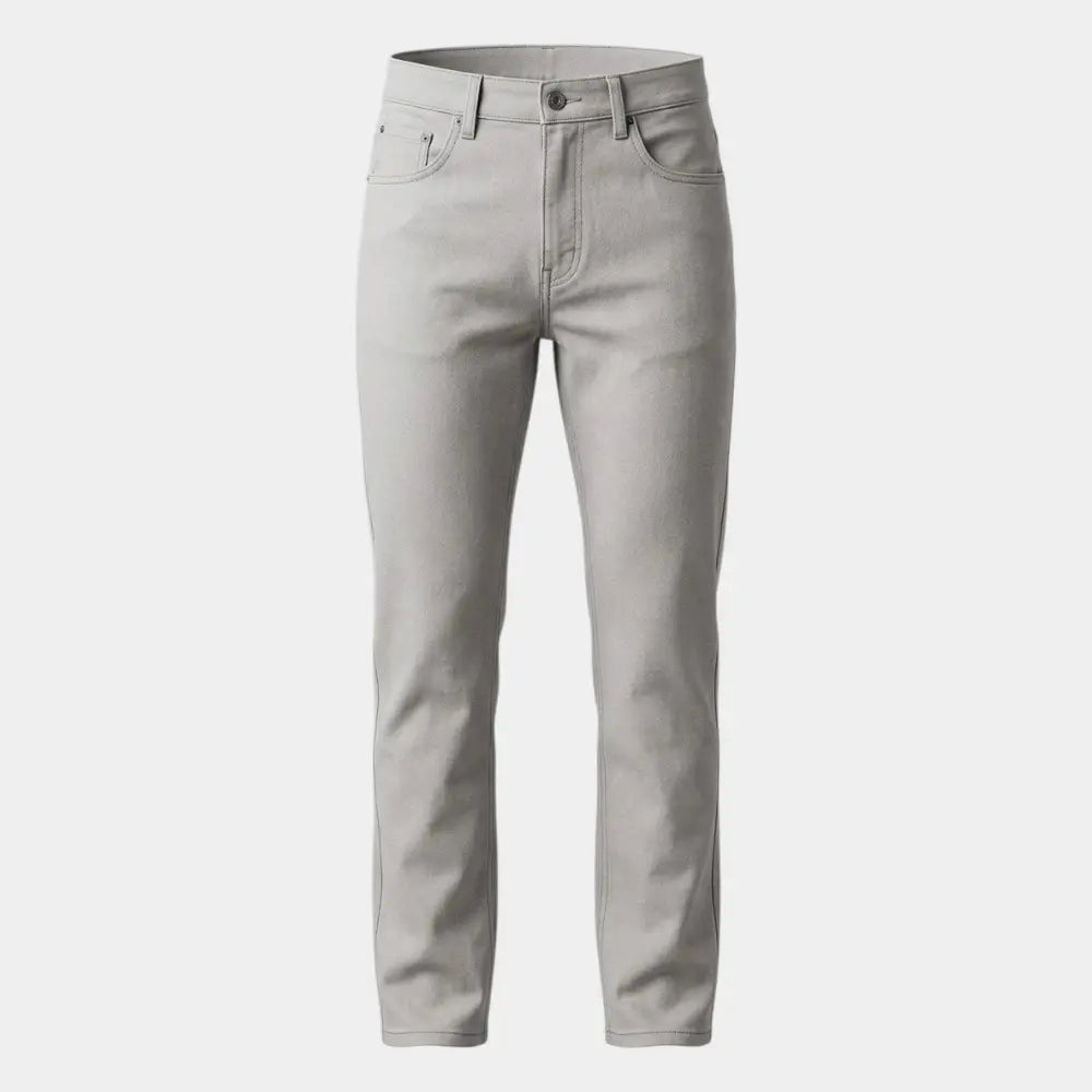 Men's Premium Cotton Straight Fit Pants – Classic Comfort