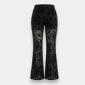 Body-Fitting Netted Pant