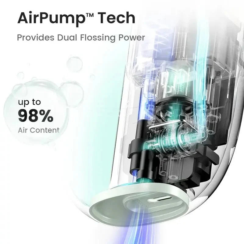 Oclean AirPump A10 Portable Water Flosser - Grey - Dohans Essentials - qatar
