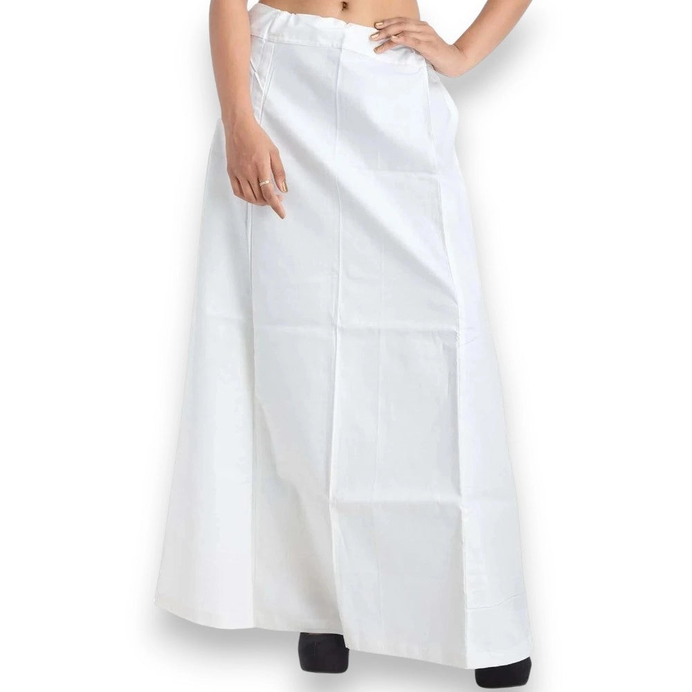 White Cotton Petticoat – Ladies Underskirt