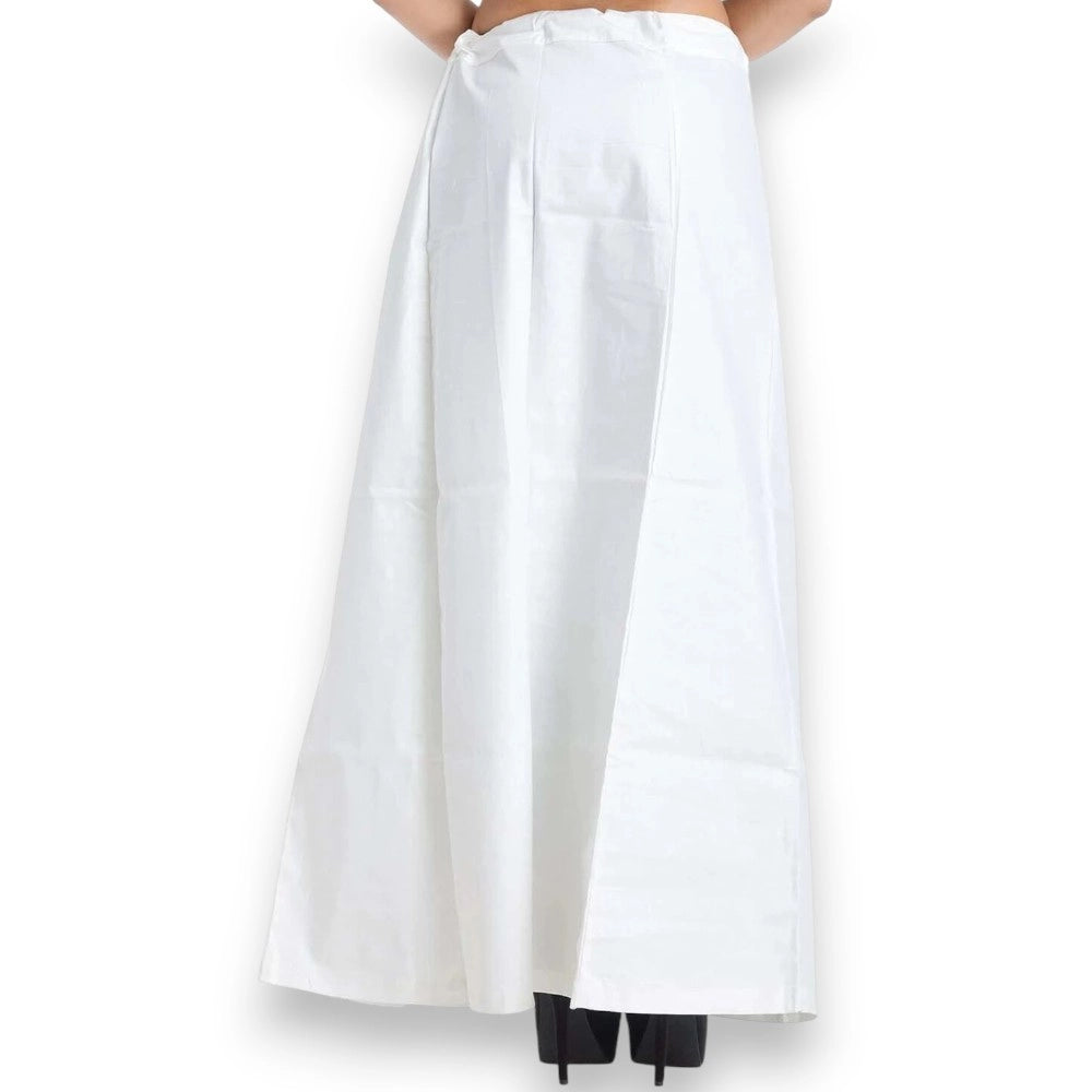 White Cotton Petticoat – Ladies Underskirt